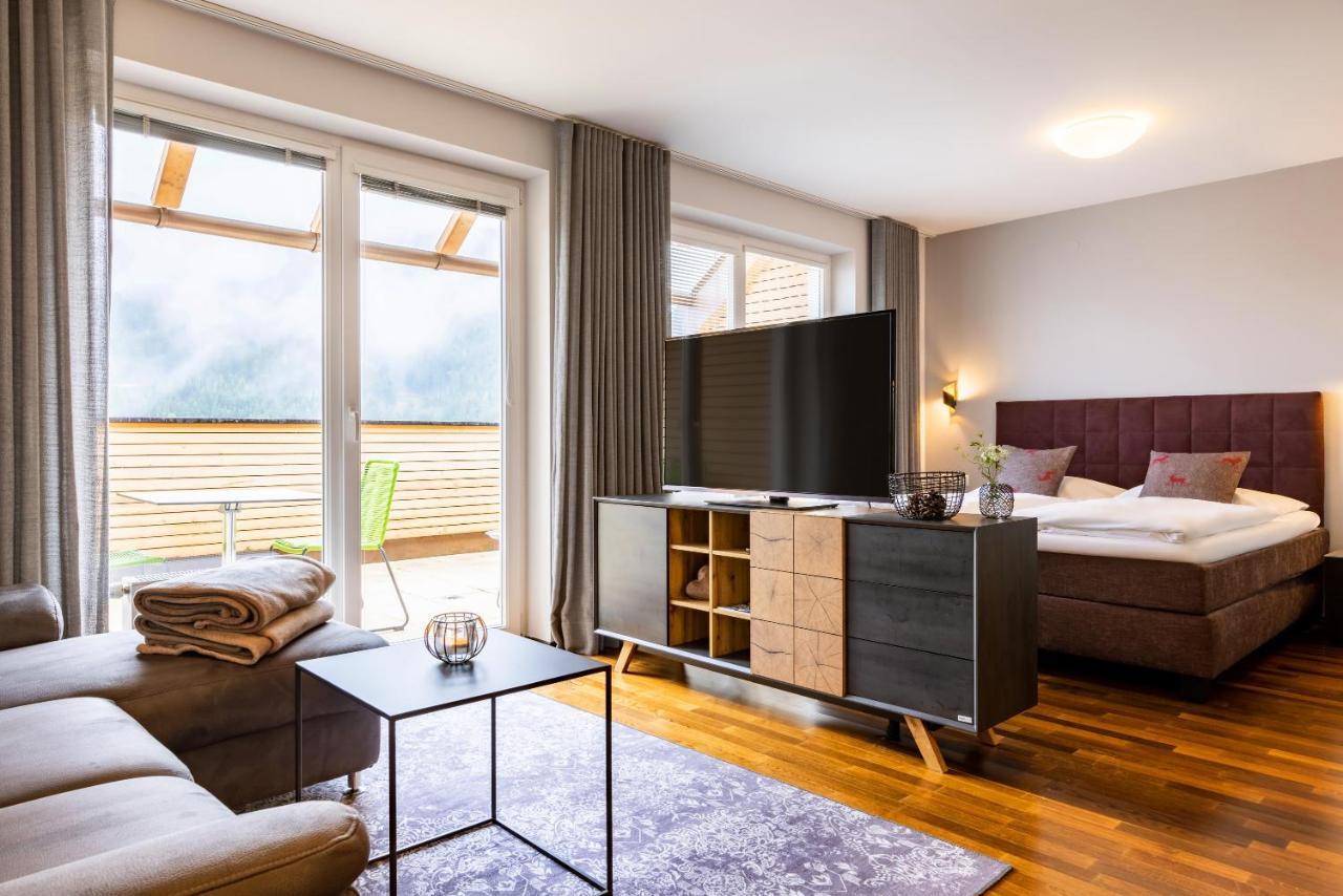 Lejlighed Der Sonnberg Alpinlodges - Mit Seeblick, Privater Sauna Und Self Check-in *